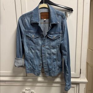 AG Adriano Goldschmied Light Blue Jean Jacket